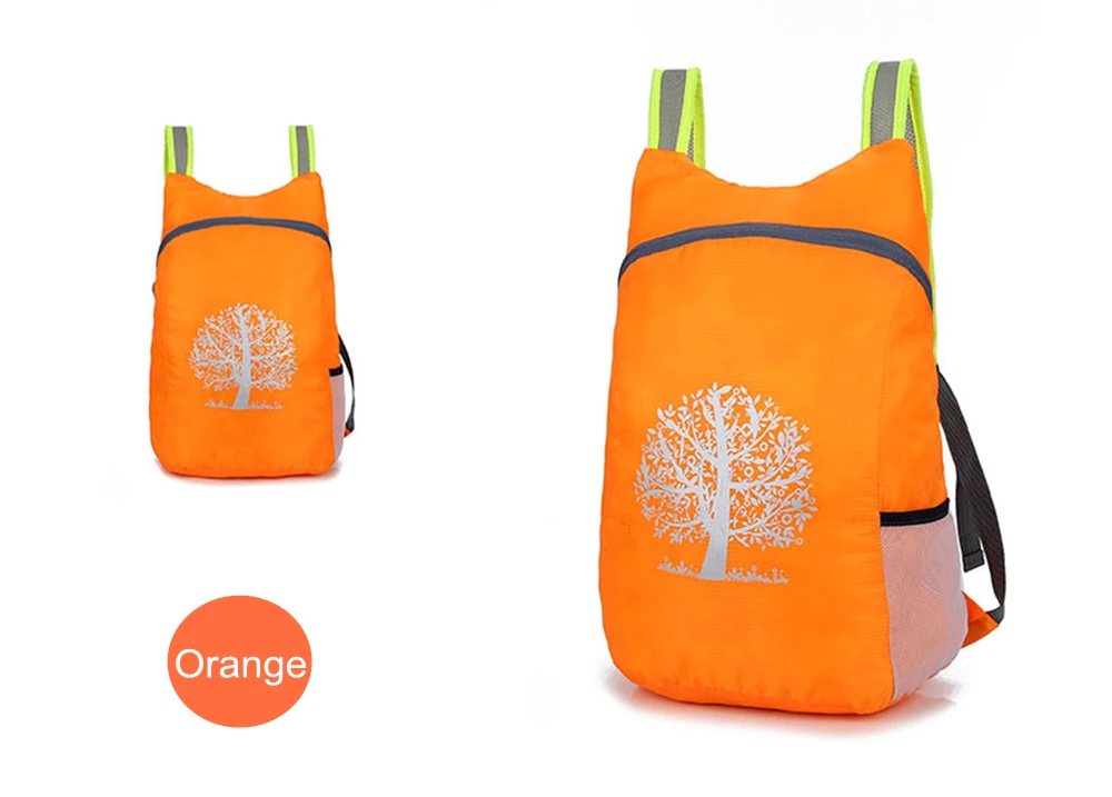 Unisex Foldable Backpack Hiking Camping Bag Ultra Lighting Light Outdoor Sport Backpack Waterproof Folding Backpack for Travel