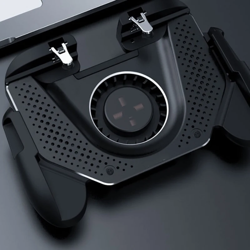 Для PUBG Gaming Grip мобильный игровой контроллер геймпад джойстик металлическая панель геймпад с охлаждающим вентилятором для мобильных телефонов IOS Android