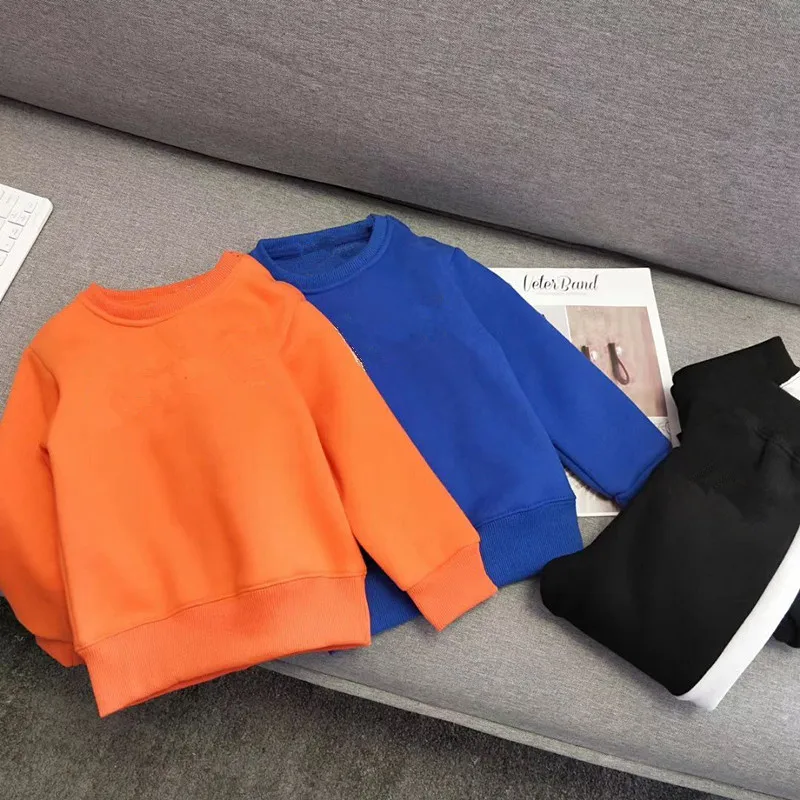 

2019 letter brand newest brand Kid Clothes Set 2 Pcs autumn winter Long Pants for Children Casual Clothes Size 90-150 Sale