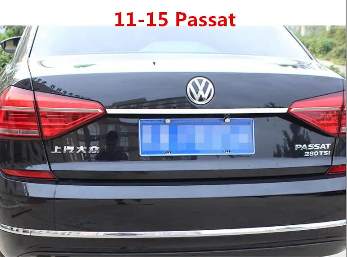 Накладка багажника для задней двери подходит только для Volkswagen Passat, специально для 11-19 Passat нержавеющая сталь АБС-пластик