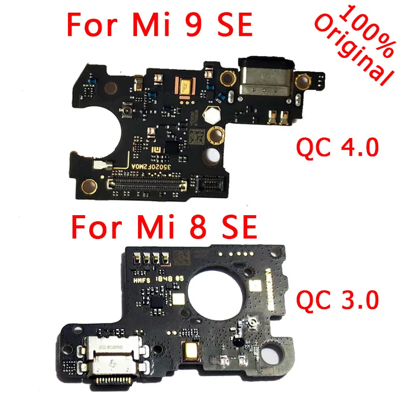 Оригинальные запасные части для телефона Xiaomi Mi 9 SE USB плата зарядный порт гибкий