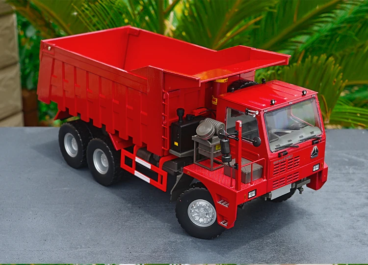 Коллекционная игрушка из сплава модель подарок 1/24 China National Heavy Duty SinoTruk HOWO шахты Оверлорд 70T самосвал строительных машин