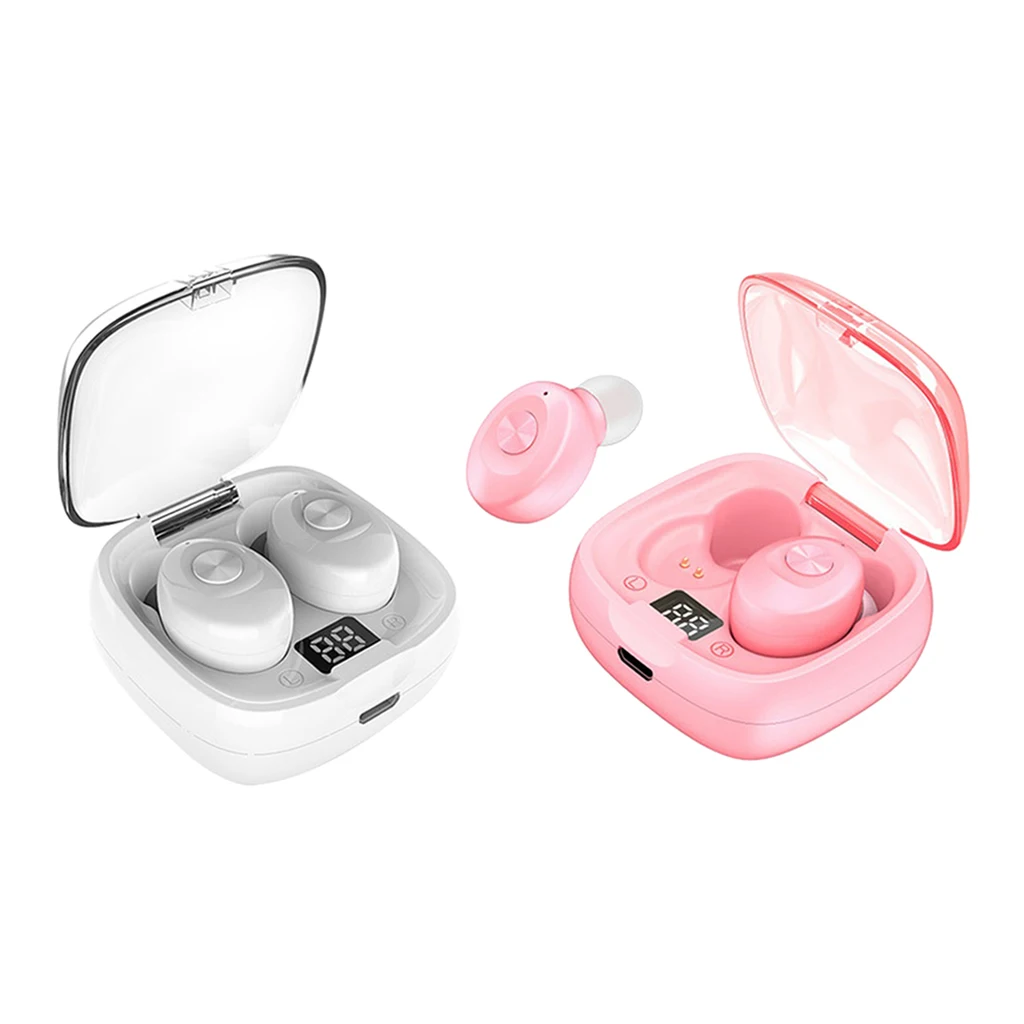 TWS Bluetooth Headphones True Wireless Earbuds Bluetooth Earphones with Charging Case