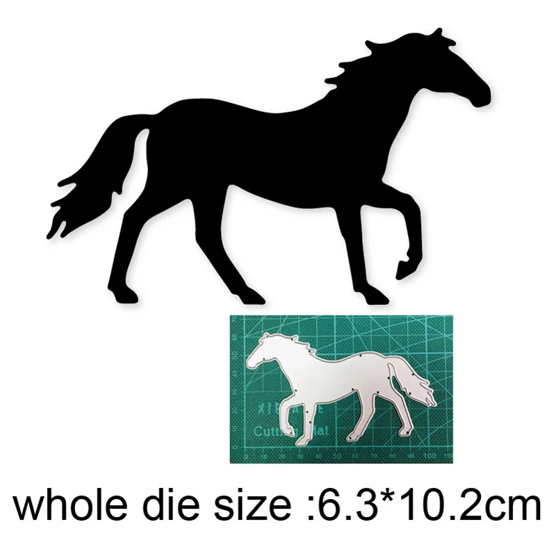 

Металлические штампы с животными и лошадью, трафареты, штампы для «сделай сам», штампы для скрапбукинга, украшения, альбомные бумажные штампы, тиснение, штампы