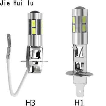 

1pc Car H3 LED 5630 Super DRL White 10 LED Tail Headlamp Fog Light Daytime Running Light 12V Auto Motorcycle Lamp
