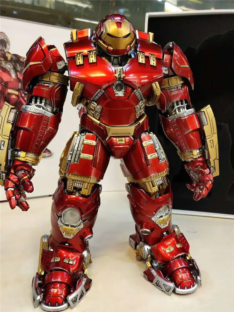 Comicave 1/12 весы Железный человек MK44 фигурка из сплава Led Hulkbuster модель