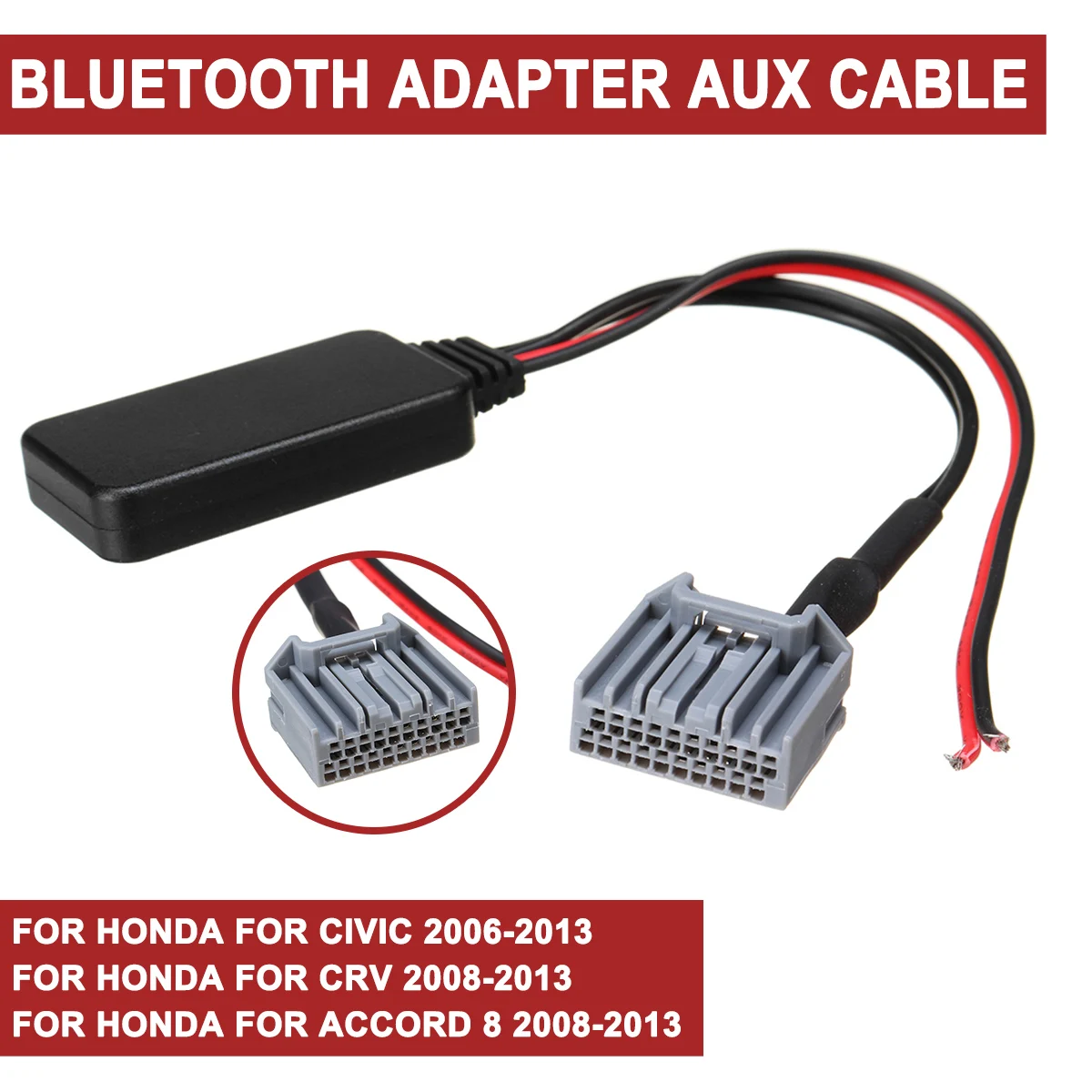 Для Honda для Civic 2006-2013 CRV Accord 2008-2013 беспроводной bluetooth 4 0 адаптер Aux кабель аудио