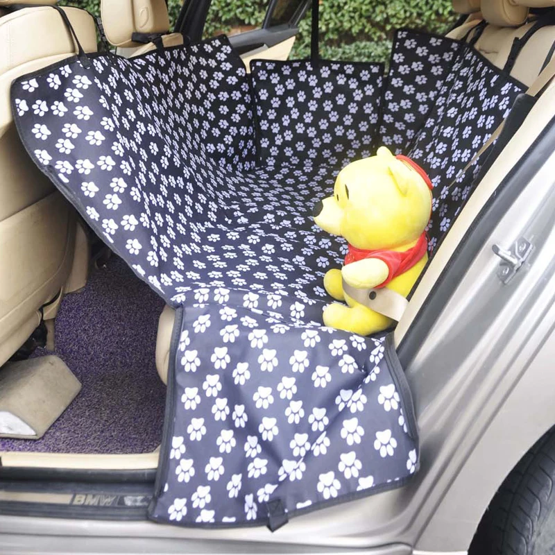 

Dog Carriers Waterproof Rear Back Pet Dog Car Seat Cover Mats Hammock Protector with Safety Belt Transportin Perro
