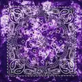 Dye dark pueple