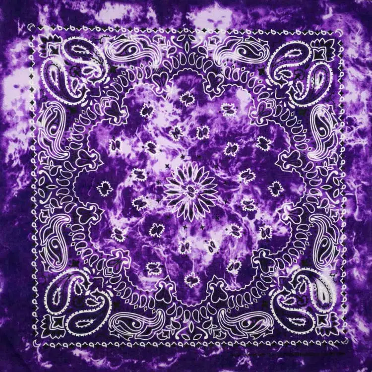 New Fashion Hip Hop 100% Cotton Bandana Square Scarf 55cm*55cm Black Red Paisley Headband Printed For Women/Men/Boys/Girls - Image 23