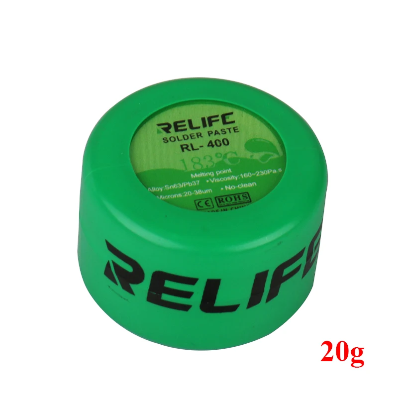 flux core welding wire Relife Solder Paste Flux 183C Medium Temp Quality Advance Silver Soldering Welding Liquid for BGA CPU Repair RL-400 401 402 403 filler rod Welding & Soldering Supplies