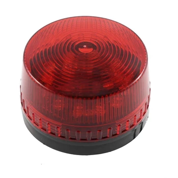 

AC 220V Industrial LED Flash Strobe Light Accident Warning Lamp Red LTE-5061 De