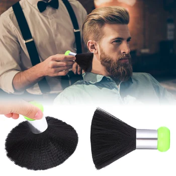 

1PCS Shaving Brush Neck Duster Portable Facial Cleaning Brush Barbers Hair Cutting Hairdressing Stylist Salon
