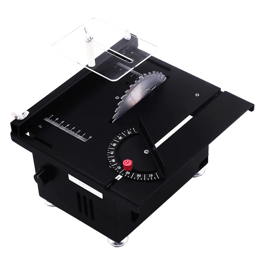 

Mini table saw diy woodwork electric jade cutting grinder precision model saw can be lift 300W 0-40mm Cutting thickness