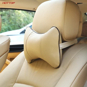 

2pcs Car Neck Pillow case for Toyota Highlander Camry Corolla RAV4 Yaris Land Cruiser Car headrest