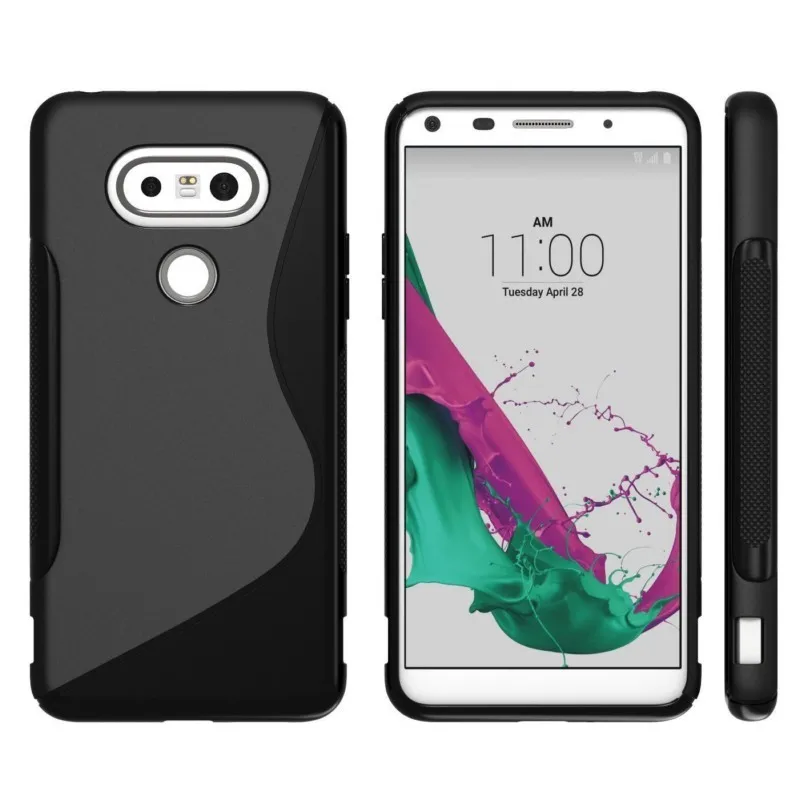 

S Line Style Soft TPU Gel Cover Phone Case for LG G6 G5 G4 Beat G4s G2