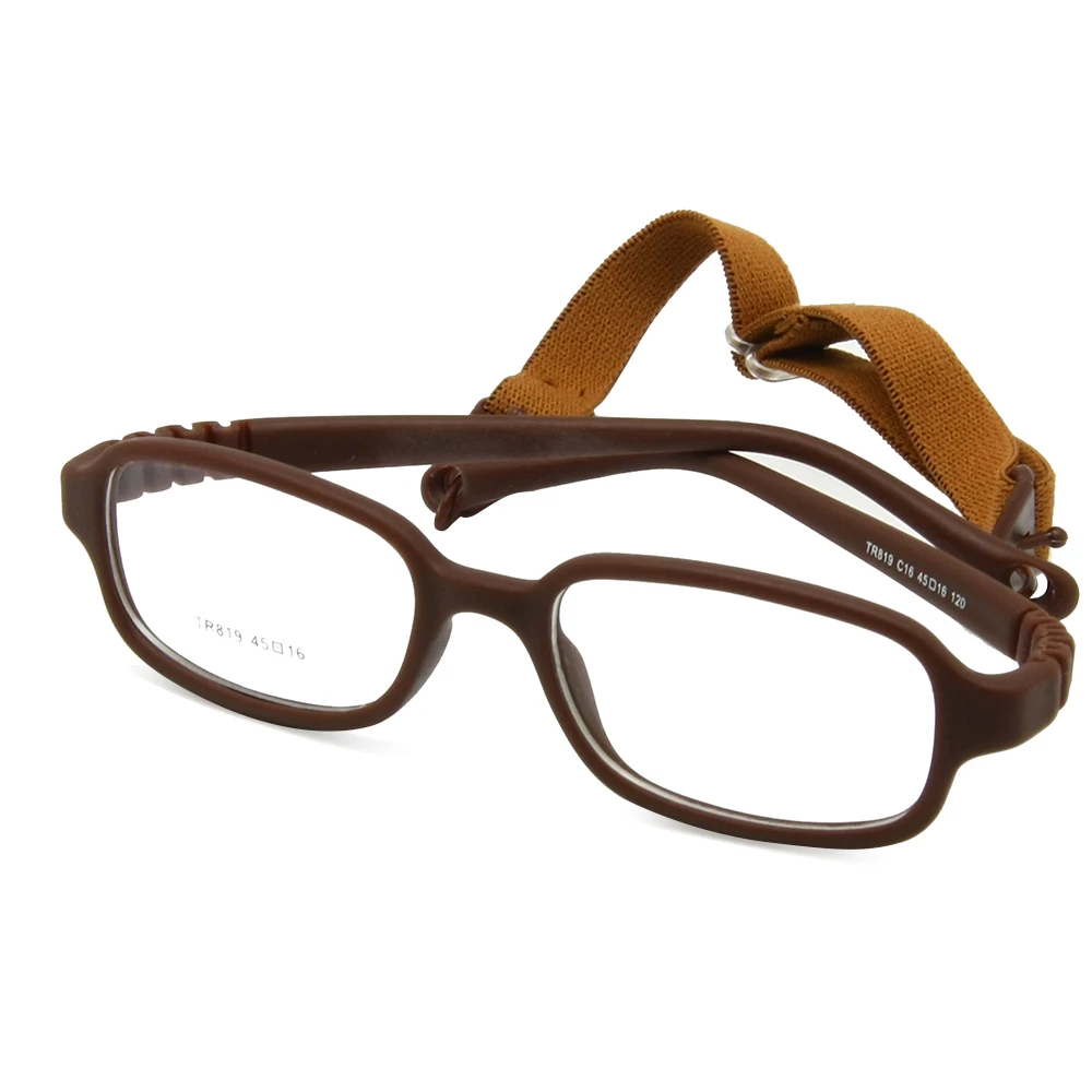 Flexible Kids Eyeglasses Frame Size 45/16 No Screw, TR90 Children Glasses, Unbreakable Safe Light Boys Girls Optical Glasses