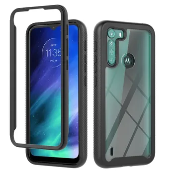 Full Protection Shockproof Case for Motorola Moto One Fusion Plus G9 Play G8 Power Lite G 5G Plus E6S 2020 G Fast E7 Airbag Case the nightmare christmas soft case for motorola edge plus moto g stylus g8 g power g8 plus play one hyper e6s case shell