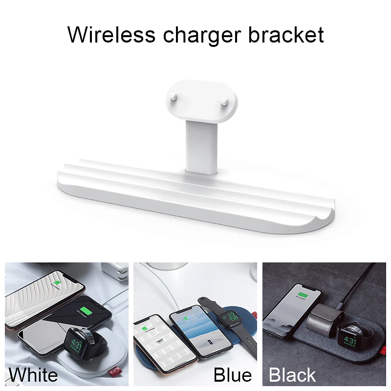 MFi Wireless Charger 30W Fast Charging 3 in 1 Pad for iPhone 11 Pro Apple Watch 5