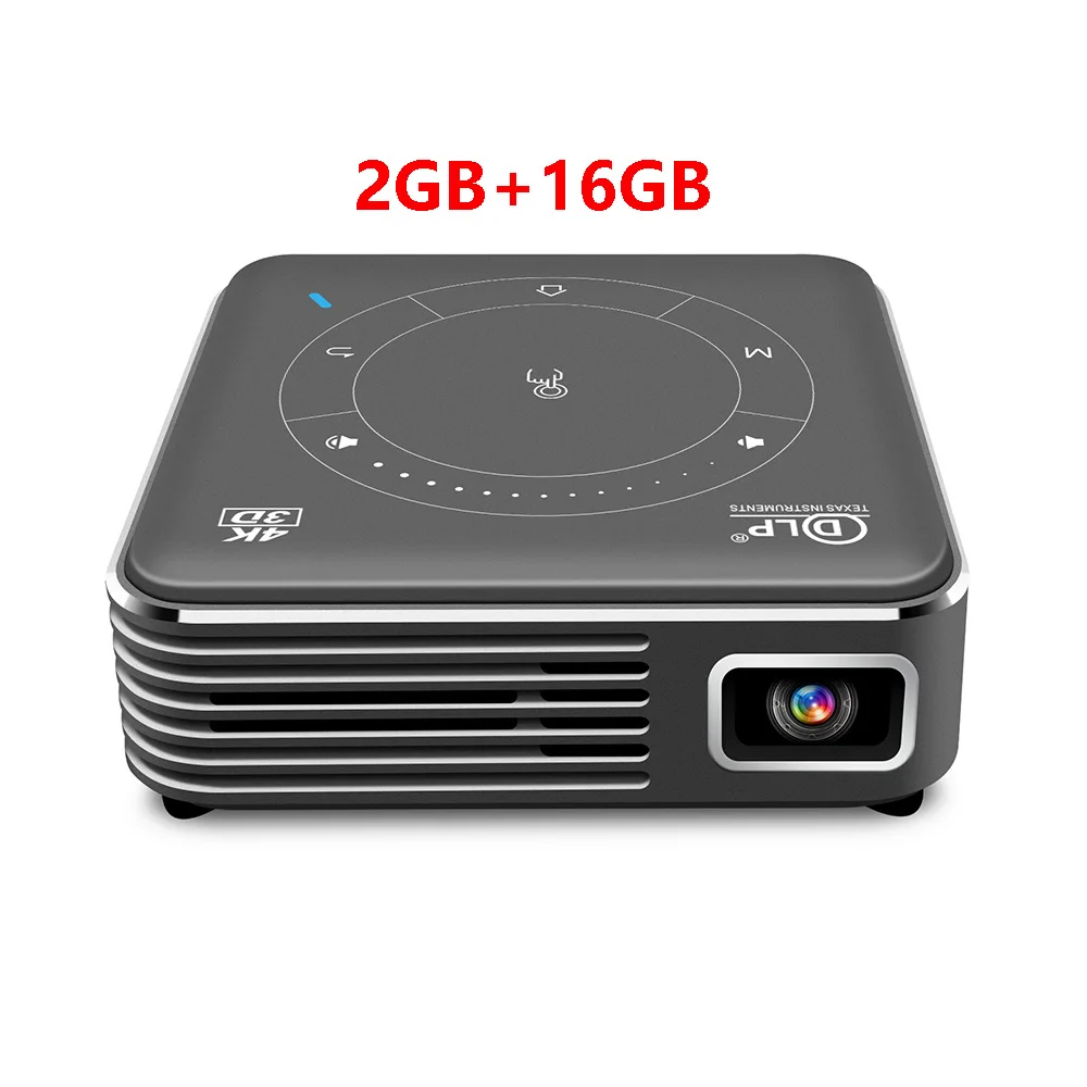 DLP P11 4K projector Android 9.0 DDR4 4GB 32GB Mini Portable