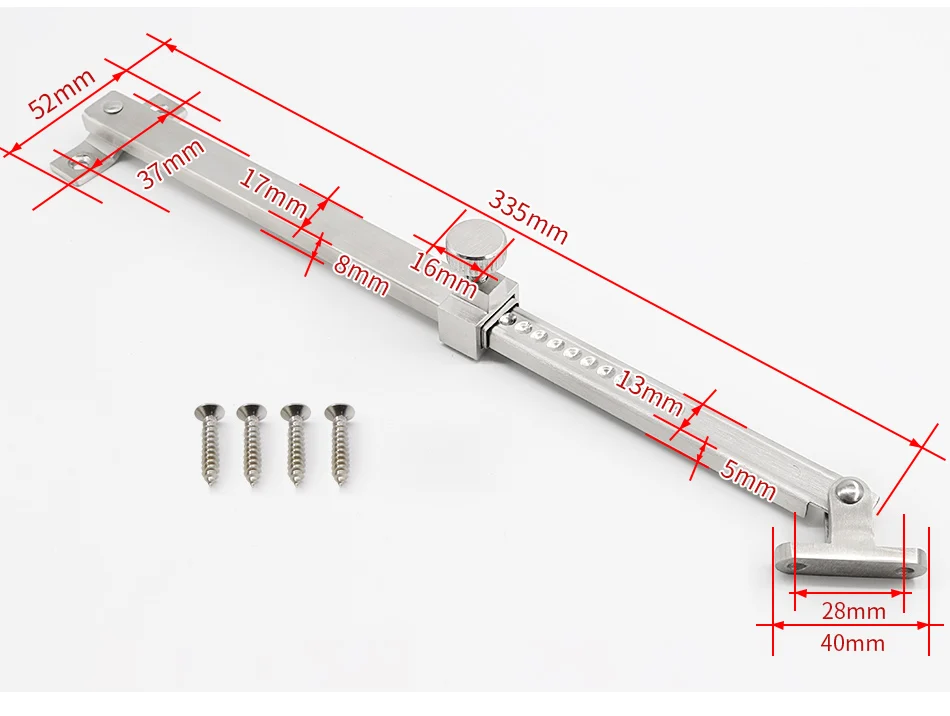 335mm-Stainless-Steel-#304-Security-Window-Latches--Window-Stay--Wind-Brace_18