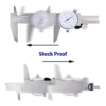 

Supply Dial Caliper 1pc 6 inch Vernier DIY Measurement Ruler Micrometer
