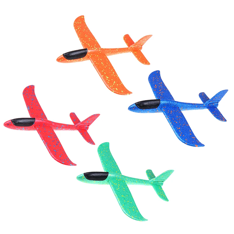 37 см EPP пена ручной бросок самолет Открытый Запуск планер самолет детский подарок игрушка интересные игрушки