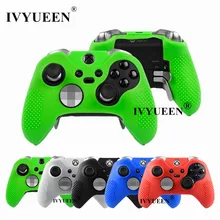IVYUEEN для microsoft Xbox one Elite контроллер Мягкий силиконовый чехол+ 2 x палочки для большого пальца ручки управления защитная кожа