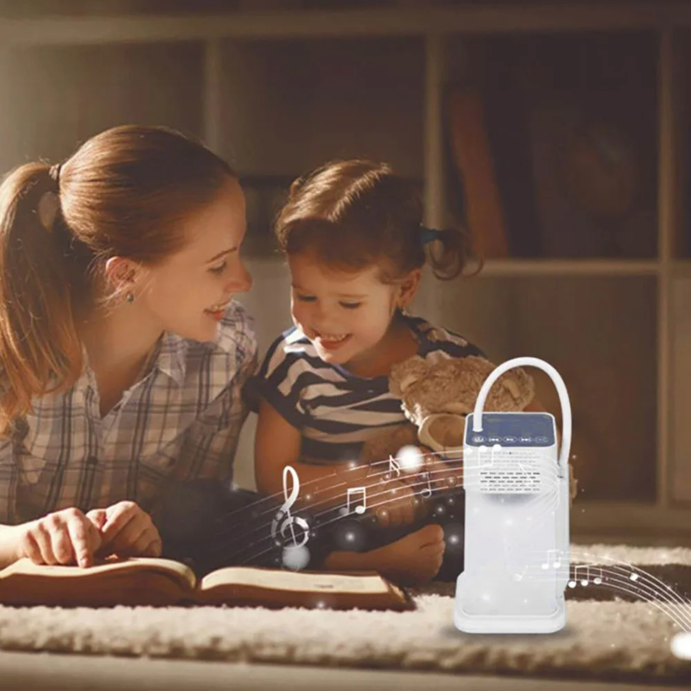 Новинка, 2 в 1, настольная лампа с bluetooth-динамиком, светодиодный, настольная лампа, ночник, теплый светильник, Регулируемая яркость, MP3-плеер для улицы