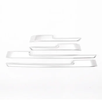 

ABS Car Interior Door Decoration Strips Trim for Land Rover Range Rover L405 2014-2017 Car Accessories 4Pcs/Set