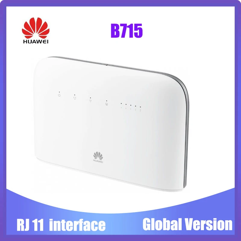 Original unlocked Huawei B715 B715s-23c LTE Cat.9 WiFi Router with RJ11 interface old version and new version