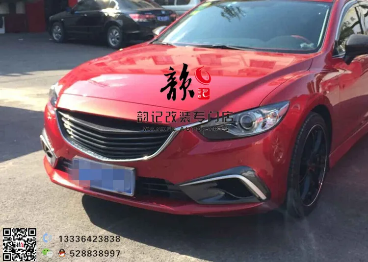 Fit for mazda ATENZA J-uNit carbon fiber Or FPR car grill high quality