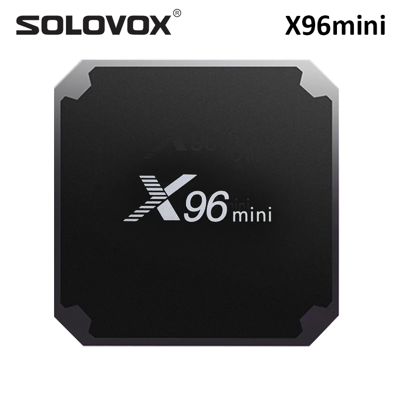 SOLOVOX X96 мини тв приставка ос Android 7,1 смарт тв приставка 2 гб 16 гб четырехъядерный процессор Amlogic S905W 2,4 ггц WiFi приставка 1 гб 8 гб X96mini