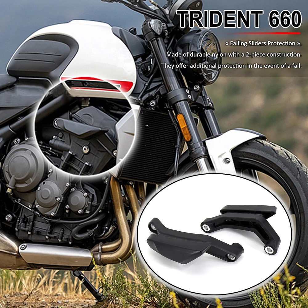 Motorcycle Accessories Frame Protection Side Crash Pads Protectors