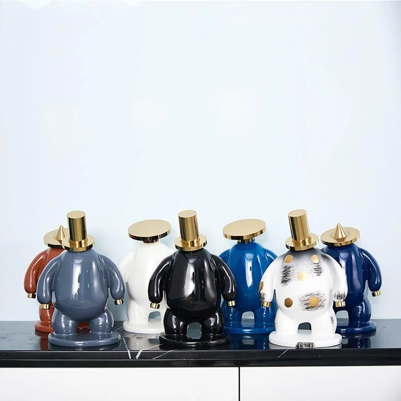 

Абстрактные Креативные украшения из смолы, украшения ручной работы, украшения для гостиной, для дома, изысканный подарок