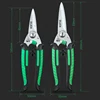 LAOA Multifunctional Scissors Made in Taiwan,China With safety Lock Stainless Shears Cutting Wire cutters Household scissors 3