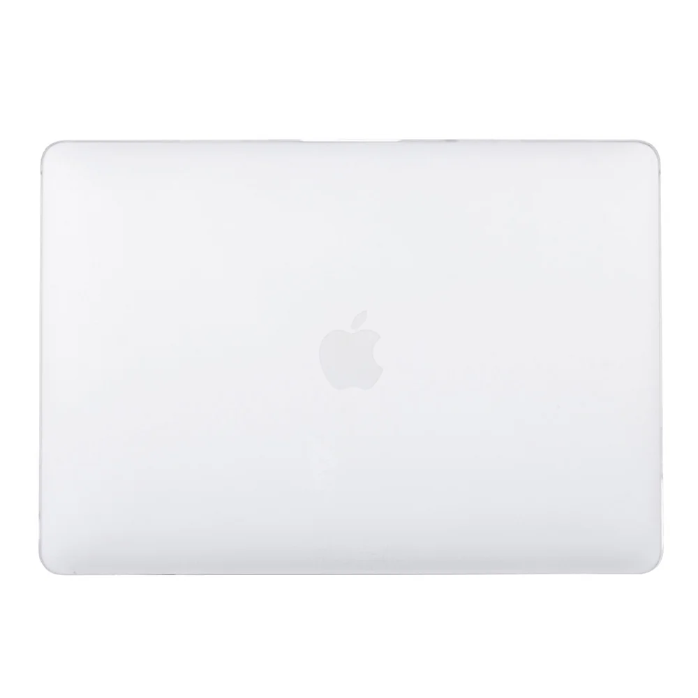 Чехол для ноутбука MacBook Air Pro retina 11 12 13 15 Mac Book 13,3 15,4 дюймов матовый чехол с сенсорной панелью для Apple Air Pro 11 12 13 - Цвет: Transparent