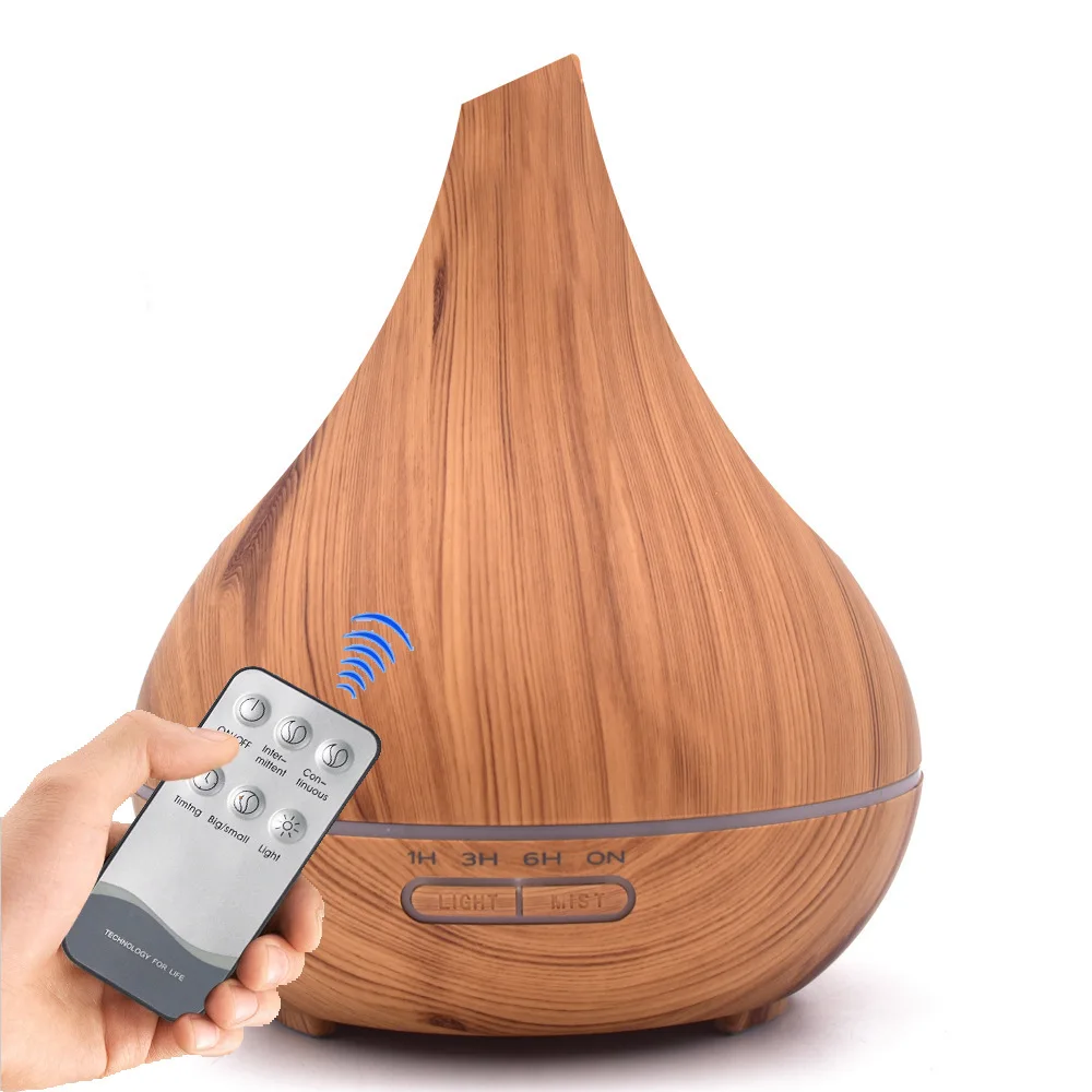 Wood Facial Steamer Essential Oil Nebulizer Diffuser Air Humidifier Home Office Mini Purifier Face Spa Sauna Facial Vaporizer