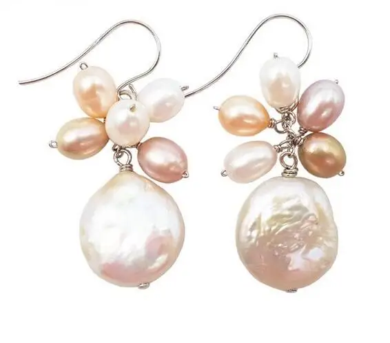 

Freshwater Pearl 925 Sterling Silver Drop Earring Nice Gift for Women