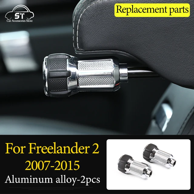 Car Steering Wheel,AC Vent Outlet Knob,Door Handle,Cover Trim,ABS Chrome,For LandRover Freelander 2 2007-2015 Interior Accessory 16