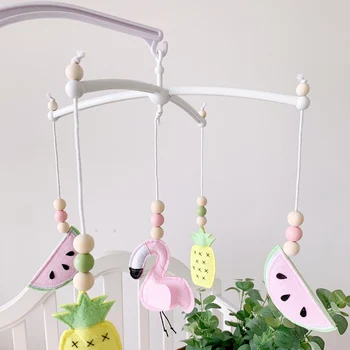 

Baby Mobile Crib Holder Rotate Bracket DIY Baby Bed Bell Hanging Toys Baby Rattle Toys Kid Nursery Room Decoration