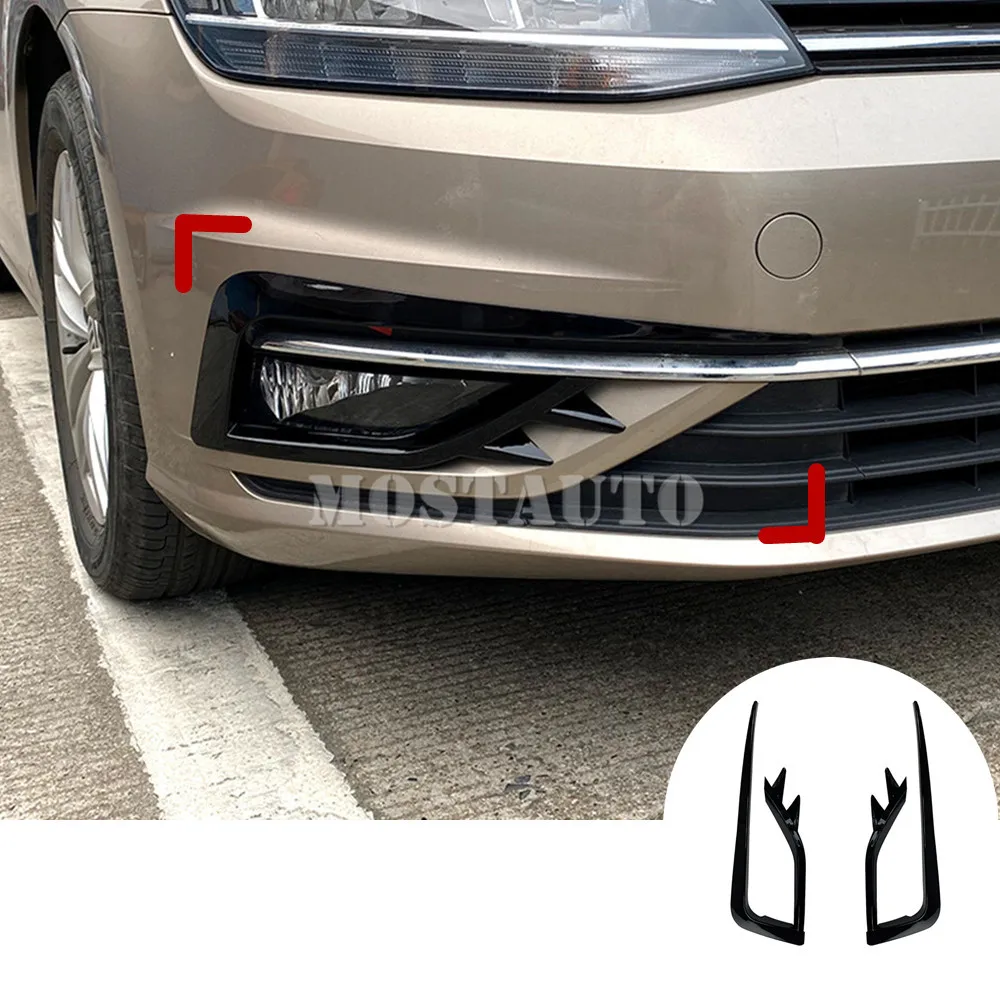 

2 шт., передний бампер для Volkswagen Golf 7 MK7 ABS 2017-2019