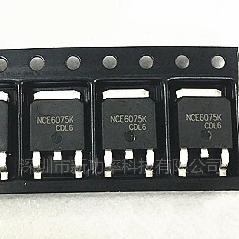 

5 Pieces New original NCE6075K MOSFET-N 60V 75A SMD TO-252