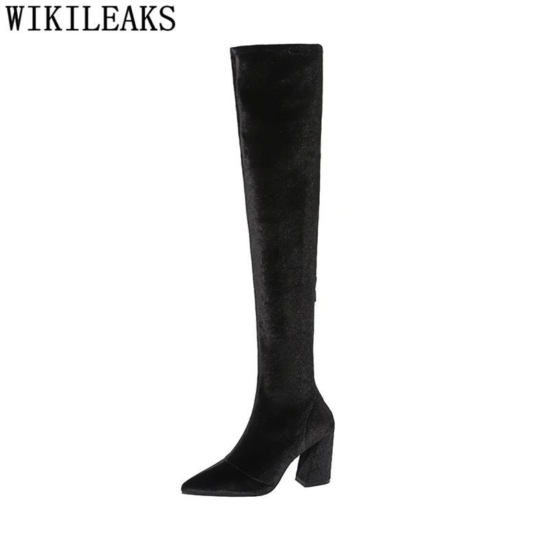 block heel winter boots