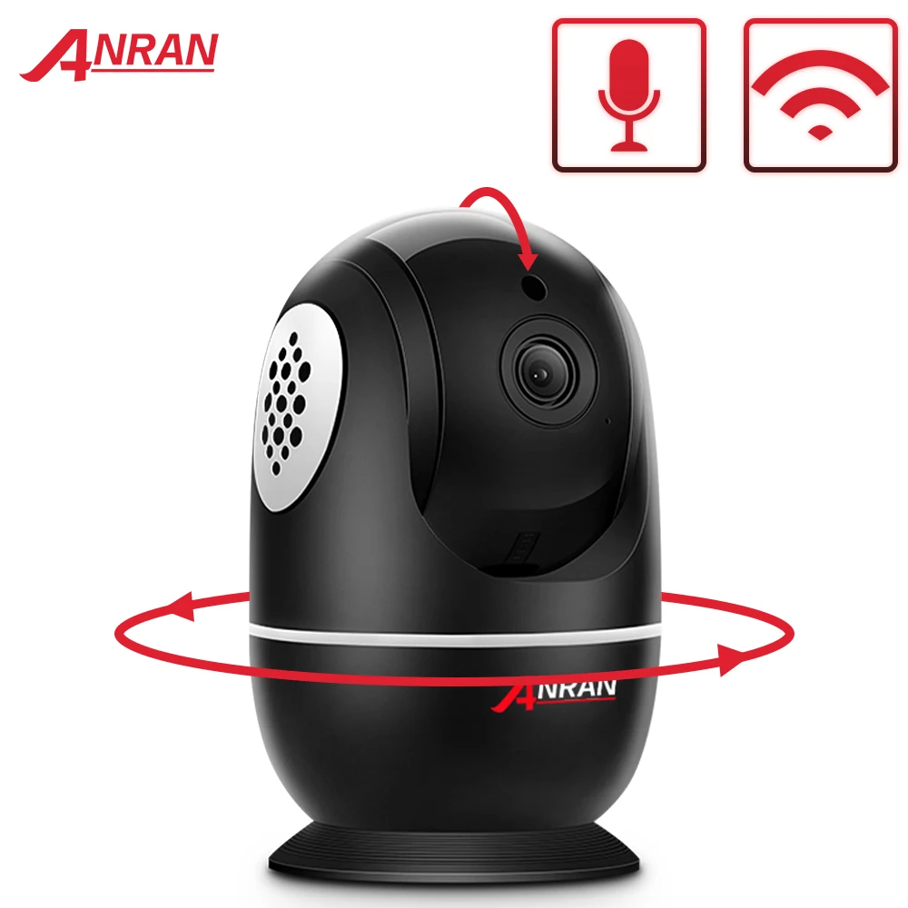 ANRAN IP камера беспроводная домашняя наблюдения Wifi TwoWay Аудио Видео ночного видения