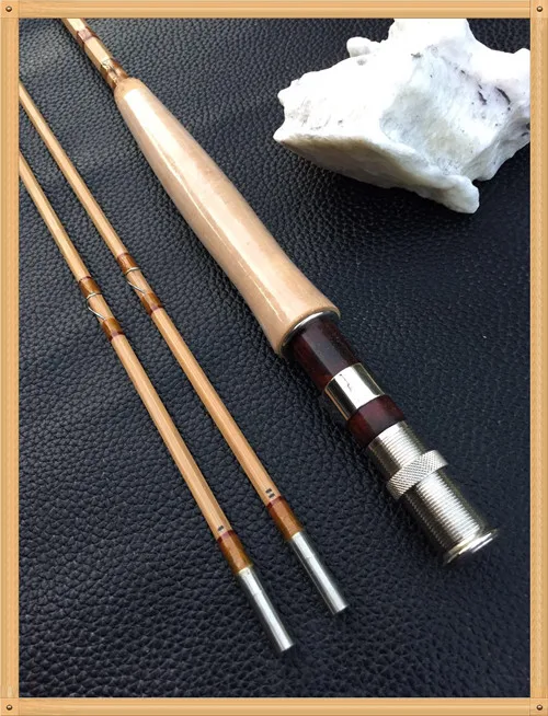 

ZHUSRODS bamboo fishing rod 7'6" 5wt