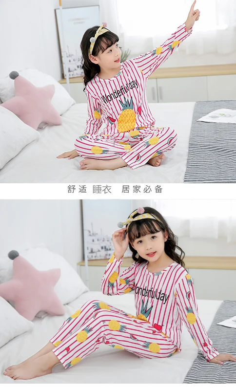 New Kids Boys Sleepwear Baby Girl Winter Cotton Sets Children Homewear Pajamas For Boy Pyjamas Kids Nightwear 2-14Y Teen Clothes best Sleepwear & Robes