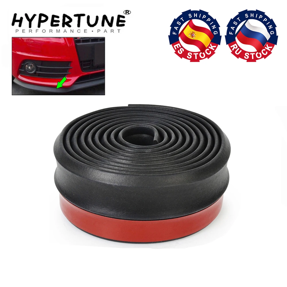 Hypertune новая резиновая Мягкая черная полоса бампера для автомобиля 60 мм ширина 2 5 м