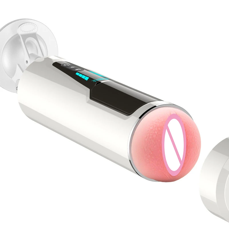 Electric Male Masturbator Cup Vibrator Real 4D Artificial Vagina Pussy Sex Machine Penis Sucking Strong Vibrator Sextoys For Men