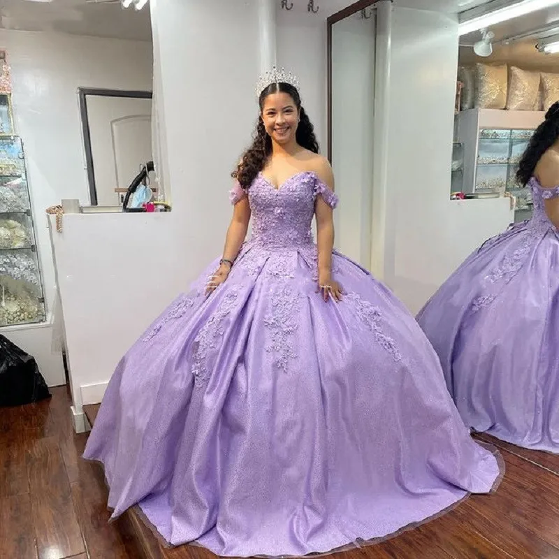 Purple Dresses For Quinceaneras Damas